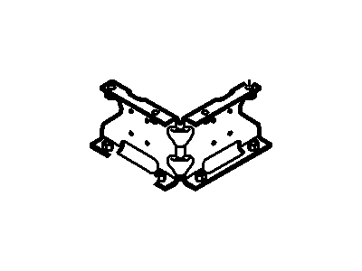Ford 5U9Z-5097-AA Gusset 5U9Z-5097-AA Ford Gusset Illustration 1 of 1