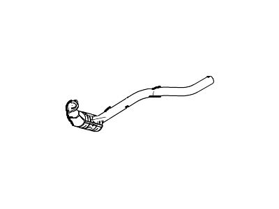 Lincoln LS Catalytic Converter - 2W4Z-5E212-AA