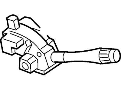 Lincoln Wiper Switch - XF3Z-13K359-BB