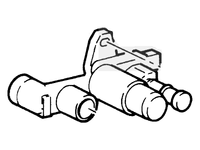 Mercury F8RZ-8548-EC By-Pass Pipe
