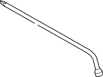 Lincoln 2L1Z-17032-AA Wrench - Wheel Nut