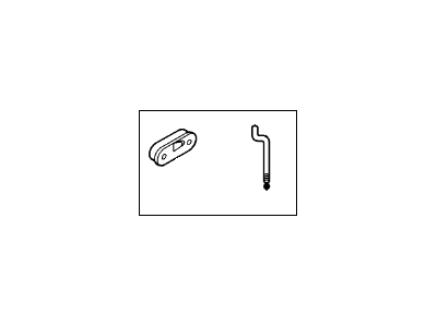 Ford 2W4Z-5426605-AAB Handle Assembly - Door - Outer, Passenger Side 2W4Z-5426605-AAB Ford Handle Assembly - Door - Outer, Passenger Side Illustration 1 of 1