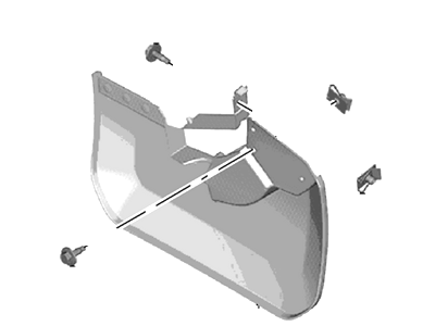 Ford EK3Z-16A550-BA Kit - Mudflap