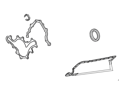 Ford 2U3Z-6E078-AA Lower Gasket Kit