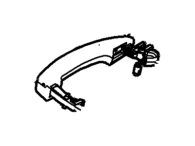 CV6Z-5422404-BA Ford Kit - Handle Illustration 1 of 1