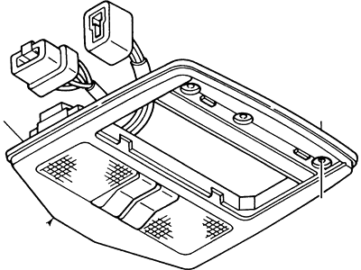 Mercury F8CZ-13776-BAE Lamp Assy - Interior               