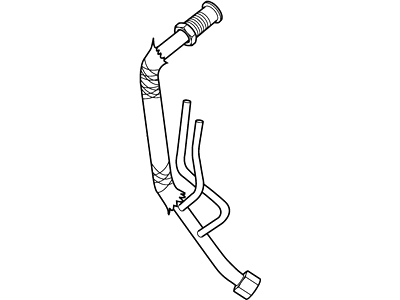 Mercury 1S7Z-9D477-CA EGR Tube
