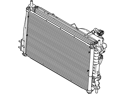 Ford Focus Radiator - 6S4Z-8T000-BE