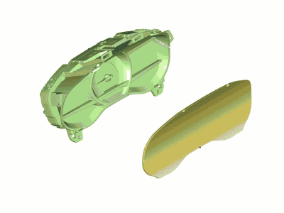 Ford FT4Z-10849-DA Instrument Cluster