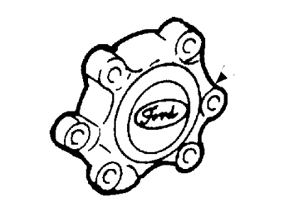 Ford F81Z-1130-FA Cover - Wheel                      