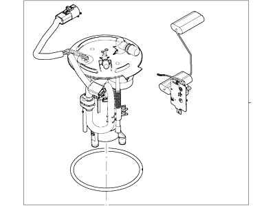 Mercury 6L2Z-9H307-A Sender And Pump Assy