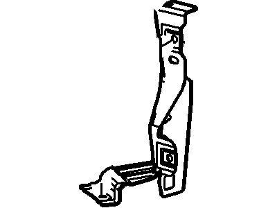 Ford 4L3Z-17B983-ABCP Bracket - Bumper Mounting