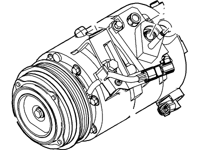 Lincoln DG1Z-19703-B Compressor Assy