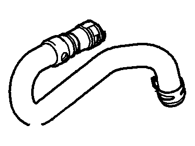 Ford 9L3Z-18472-D Hose - Heater Water 9L3Z-18472-D Ford Hose - Heater Water Illustration 1 of 1