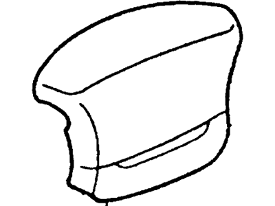 Mercury Tracer Air Bag - F4CZ-58043B13-A