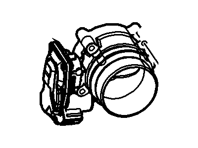 Ford BC3Z-9E926-A Throttle Body And Motor Assy