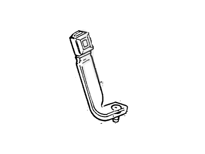 Ford F4TZ-1861203-C Buckle, Driver Side