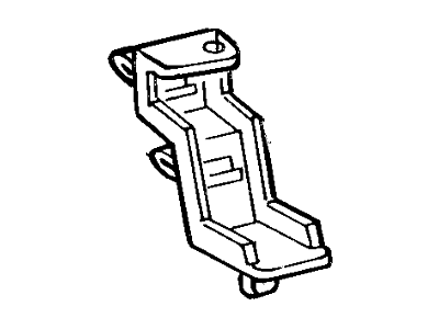 Ford E8FZ8A278A Grille Bracket, Passenger Side