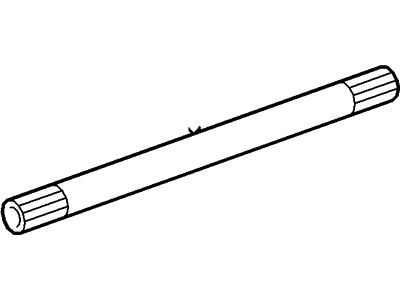 Ford XW4Z-7017-AA Shaft - Input