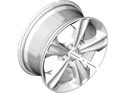 Ford CJ5Z-1007-ACP Wheel Assy