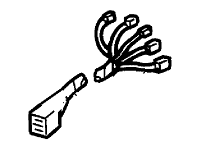 Ford 4C2Z-14A348-AA Wiring Assembly