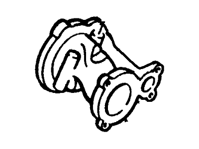 Mercury Water Pump Pulley - XF5Z-8509-AA