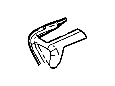 Ford AE5Z-5461748-AC Cover - Seat Track, Front