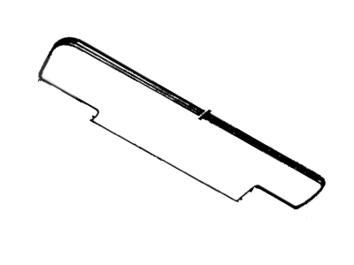 Ford F7UZ-5404132-AAA Retainer - Sun Visor               