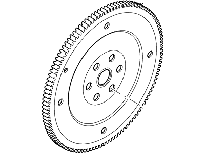 Ford 1S7Z-6375-B Flywheel Assy