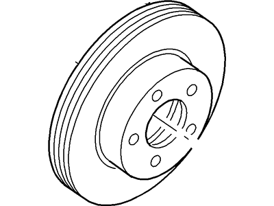 Ford 3L2Z-1125-AA Rotor Assy