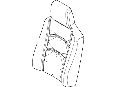 Ford 9C2Z-1564811-A Pad - Seat Back
