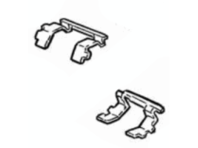 1W7Z-2V321-DA Ford Kit - Brake Pad Attachment, Front Illustration 1 of 1