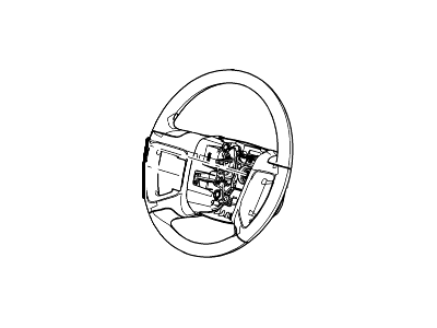Mercury 8L8Z-3600-AM Wheel Assy - Steering