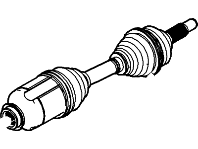 Ford DG1Z-3B436-A Shaft - Front Axle