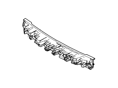 Lincoln 6E5Z-17C882-AACP Isolator Assy - Bumper Bar