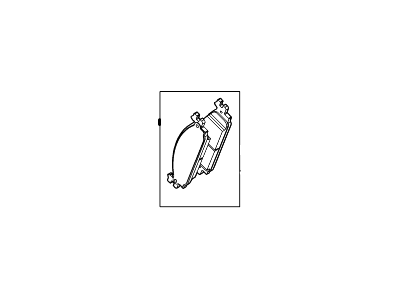 Ford 8A8Z-2V001-A Kit - Brake Lining