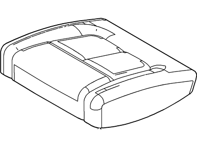 Ford 9L3Z-1863804-CA Cover Assy - Rear Seat Cushion