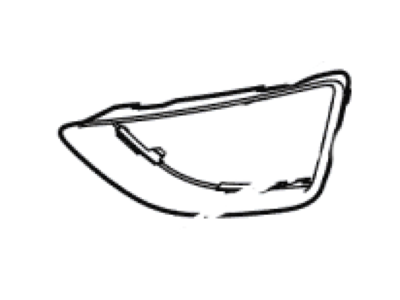 Mercury AE5Z-17E810-FCP Grille - Bumper