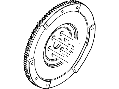 Ford 1L8Z-6375-AA Flywheel Assy