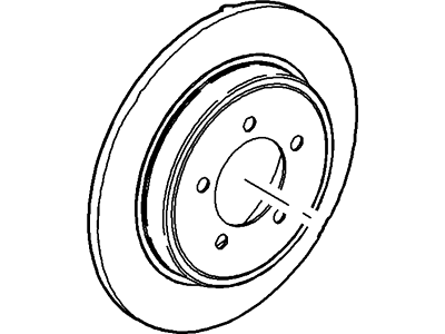 Mercury 6L2Z-2C026-A Disc - Brake
