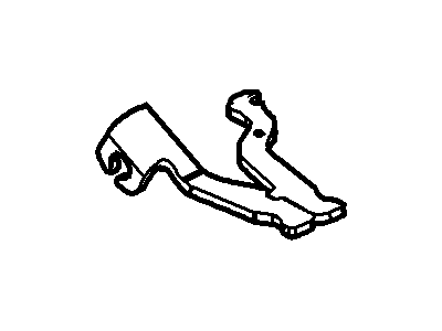 Mercury 1L2Z-2A637-AA Lever - Parking Brake Operating