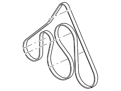 Ford 7C3Z-8620-D V-Belt