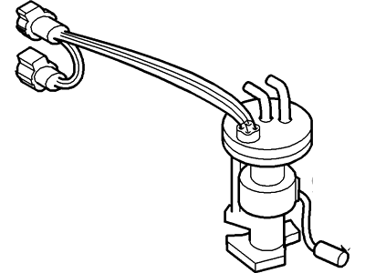 Mercury 1L2Z-9A299-CB Fuel Gauge Sending Unit