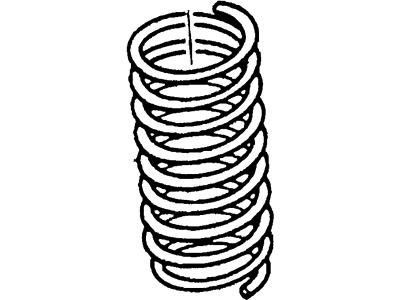 Ford Contour Coil Springs - F8RZ-5310-FC