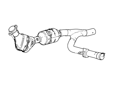 Ford 4L3Z-5E212-SB Catalytic Converter