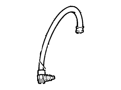 1990 Ford Bronco Power Steering Hose - F1TZ3A719C
