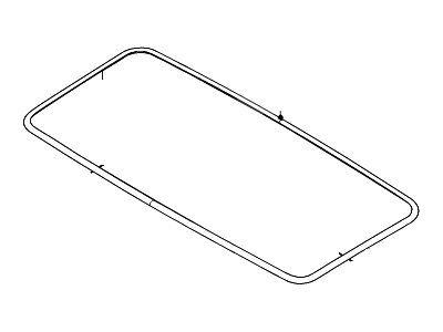 Ford F75Z-7851884-AA Seal - Roof Panel Opening