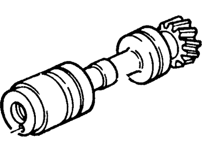 Ford E4FZ-6A739-A Auxiliary Drive Shaft
