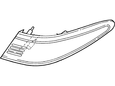 Lincoln F7LY13405AAD Tail Lamp Assembly