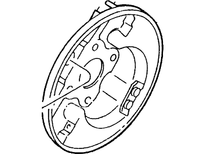 Mercury Tracer Brake Backing Plate - F8CZ-2212-AA